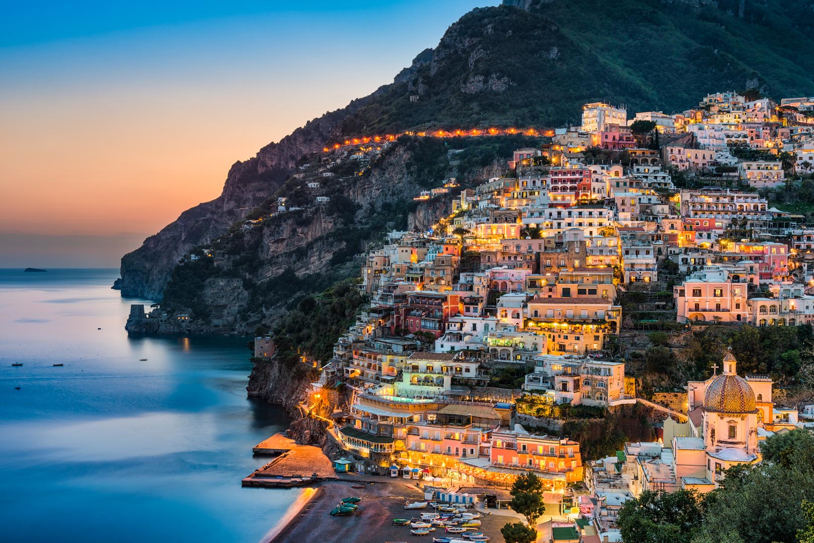 Vista di Positano 
